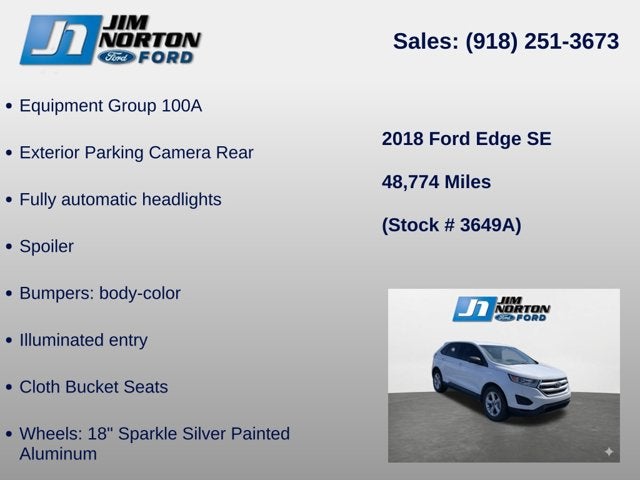 2018 Ford Edge SE