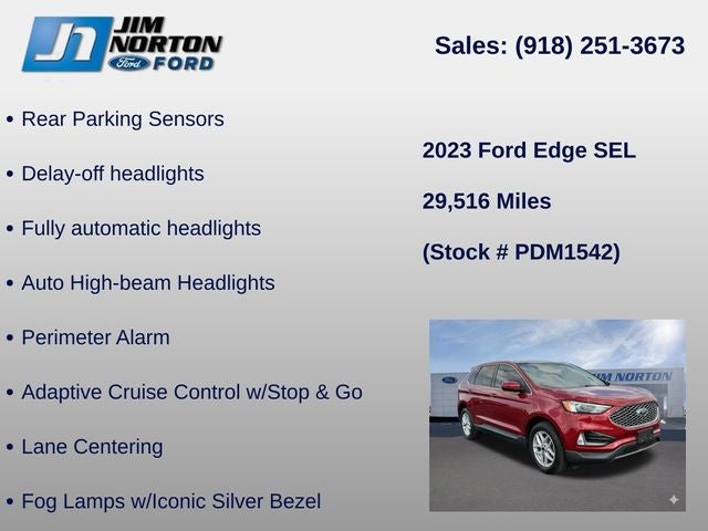 2023 Ford Edge SEL