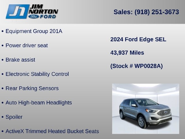 2024 Ford Edge SEL