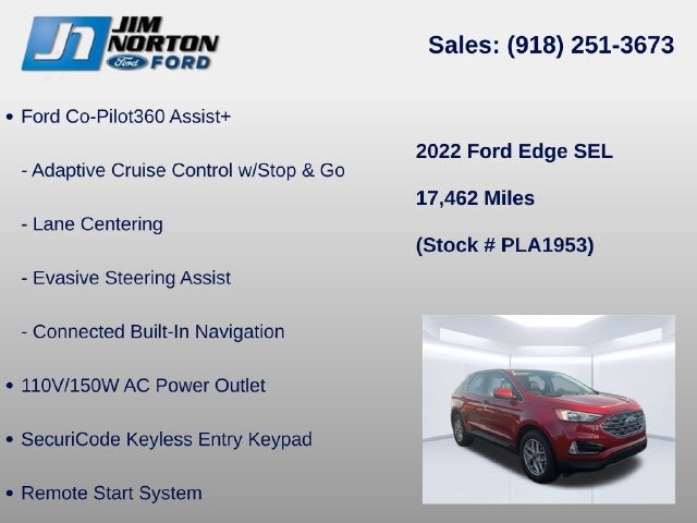 2022 Ford Edge SEL