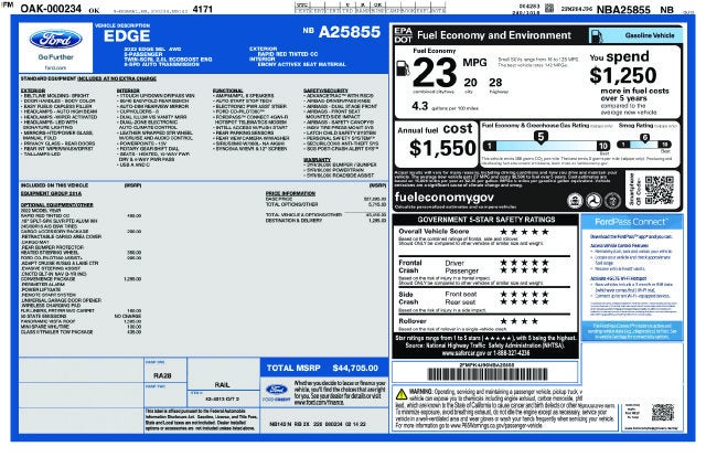 2022 Ford Edge SEL
