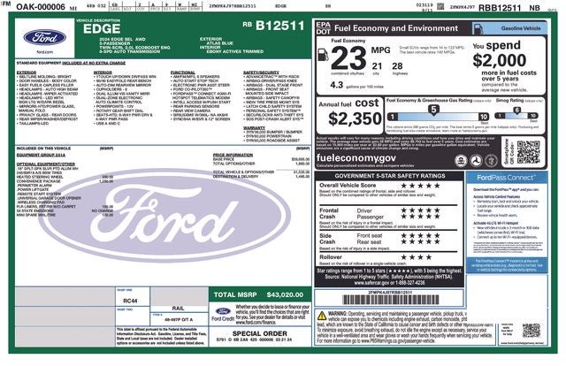2024 Ford Edge SEL