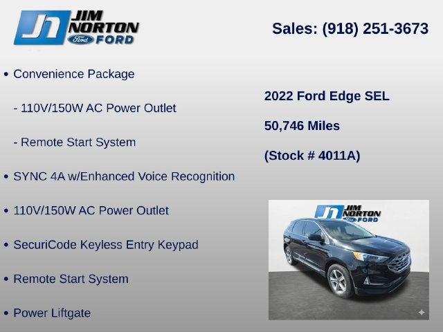 2022 Ford Edge SEL