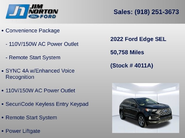 2022 Ford Edge SEL