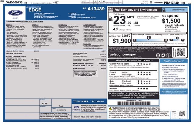 2023 Ford Edge Titanium