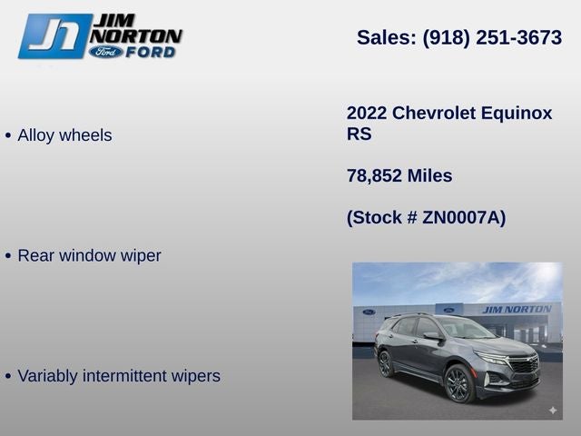 2022 Chevrolet Equinox RS