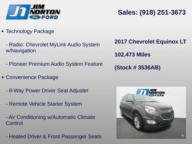 2017 Chevrolet Equinox LT