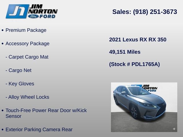 2021 Lexus RX 350