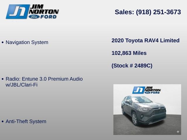2020 Toyota RAV4 Limited