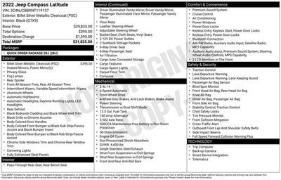2022 Jeep Compass Latitude