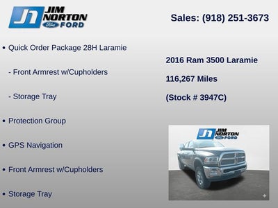 2016 RAM 3500 Laramie