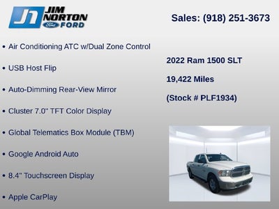 2022 RAM 1500 Classic SLT