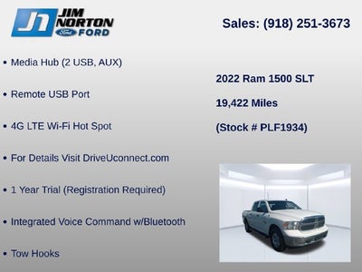 2022 RAM 1500 Classic SLT
