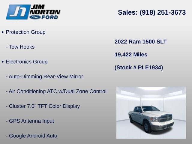 2022 RAM 1500 Classic SLT