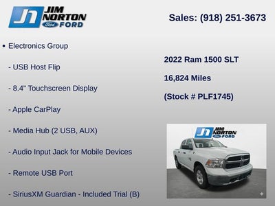 2022 RAM 1500 Classic SLT