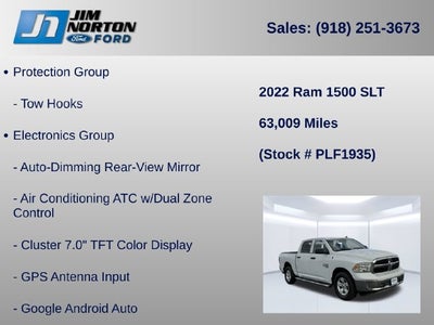 2022 RAM 1500 Classic SLT