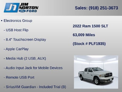 2022 RAM 1500 Classic SLT