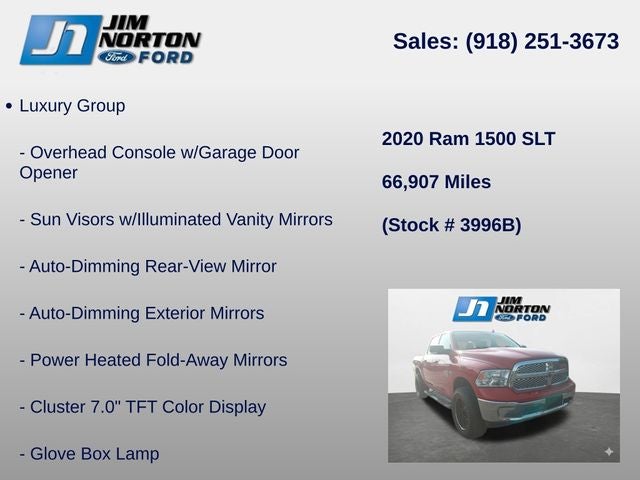 2020 RAM 1500 Classic SLT