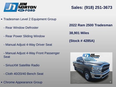 2022 RAM 2500 Tradesman