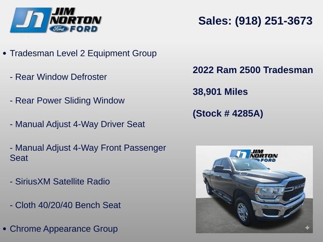 2022 RAM 2500 Tradesman