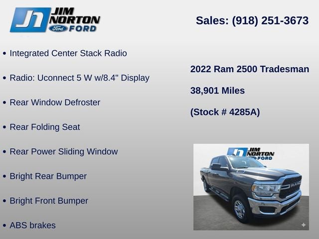 2022 RAM 2500 Tradesman