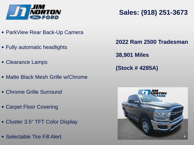 2022 RAM 2500 Tradesman