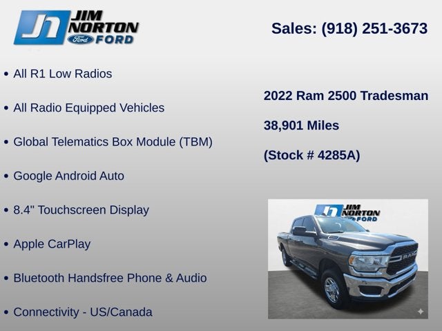 2022 RAM 2500 Tradesman