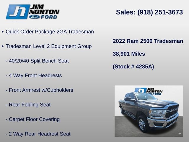 2022 RAM 2500 Tradesman