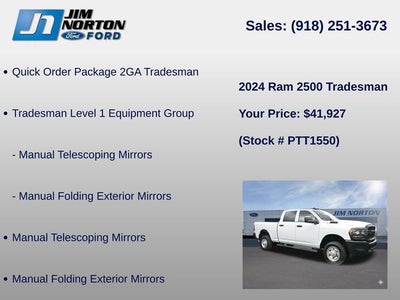 2024 RAM 2500 Tradesman