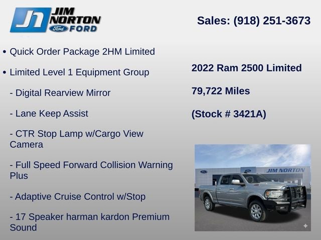 2022 RAM 2500 Limited