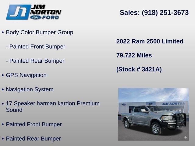 2022 RAM 2500 Limited