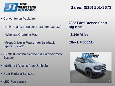 2022 Ford Bronco Sport Big Bend