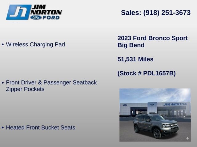 2023 Ford Bronco Sport Big Bend