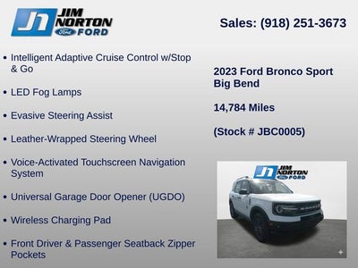 2023 Ford Bronco Sport Big Bend