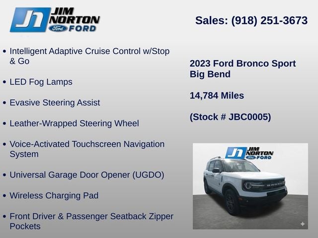 2023 Ford Bronco Sport Big Bend