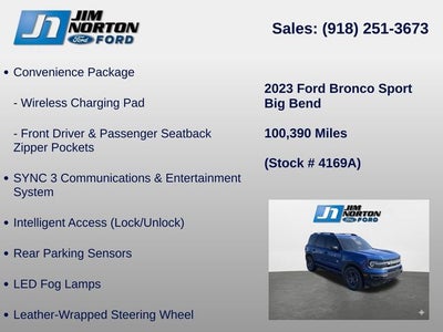 2023 Ford Bronco Sport Big Bend