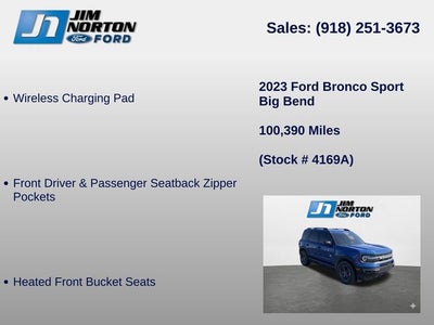 2023 Ford Bronco Sport Big Bend