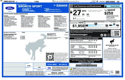 2025 Ford Bronco Sport Big Bend