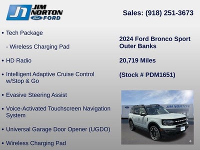 2024 Ford Bronco Sport Outer Banks