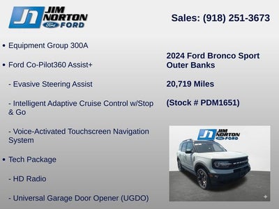 2024 Ford Bronco Sport Outer Banks