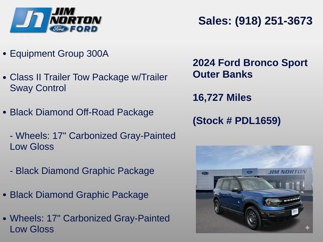 2024 Ford Bronco Sport Outer Banks