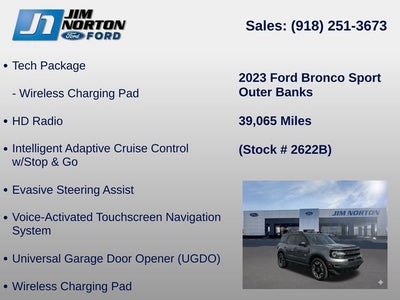 2023 Ford Bronco Sport Outer Banks