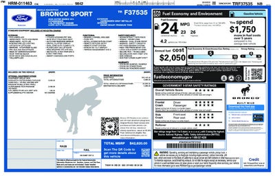 2026 Ford Bronco Sport Outer Banks
