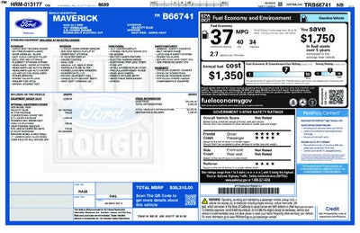 2026 Ford Maverick XLT