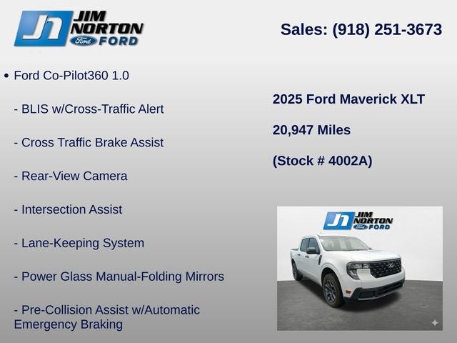 2025 Ford Maverick XLT