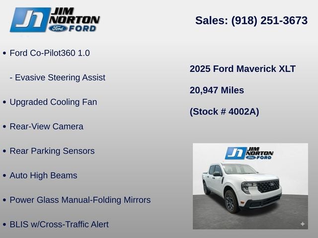 2025 Ford Maverick XLT
