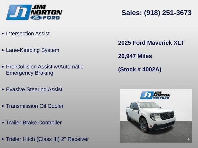 2025 Ford Maverick XLT