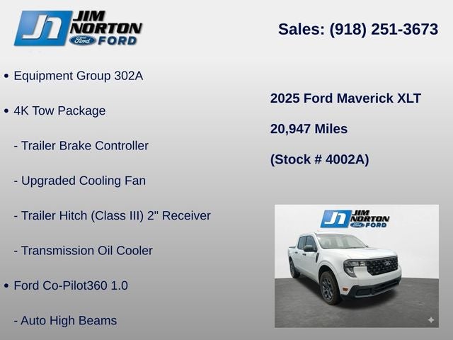 2025 Ford Maverick XLT