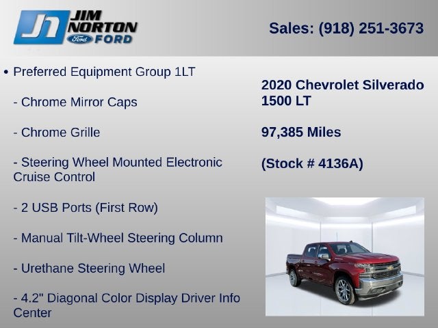 2020 Chevrolet Silverado 1500 LT