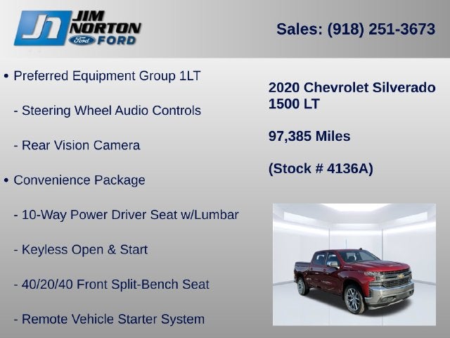 2020 Chevrolet Silverado 1500 LT